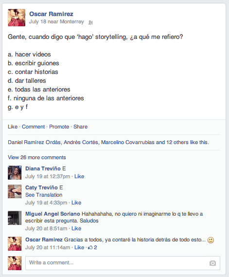 storytelling de negocios